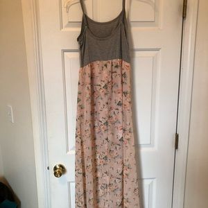 Maxi floral dress